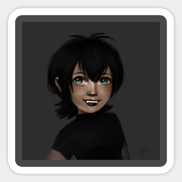 Mavis Sticker by LenellyArt